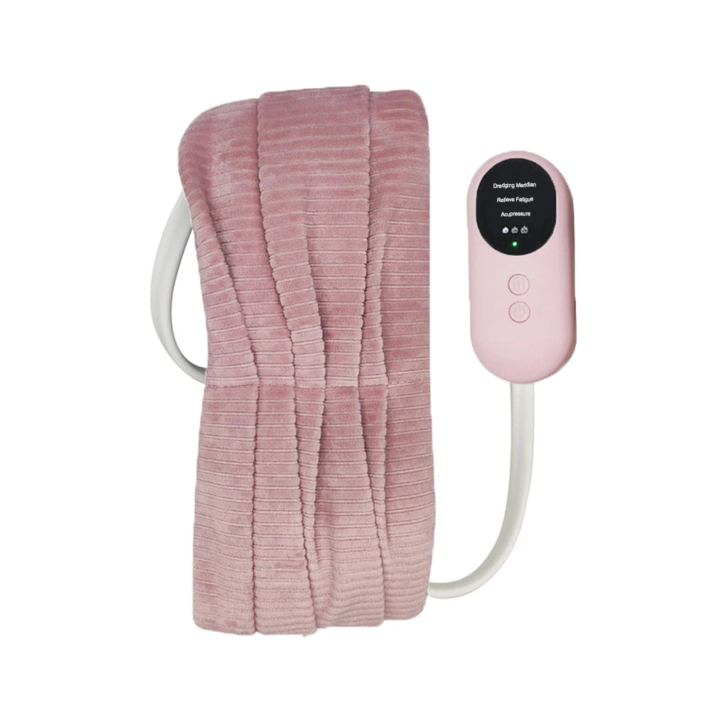 Electric Airbag Heated Head Massager Vibration Air Compression Deep Kneading SPA for Headache Stress Relief Sleep Health Care